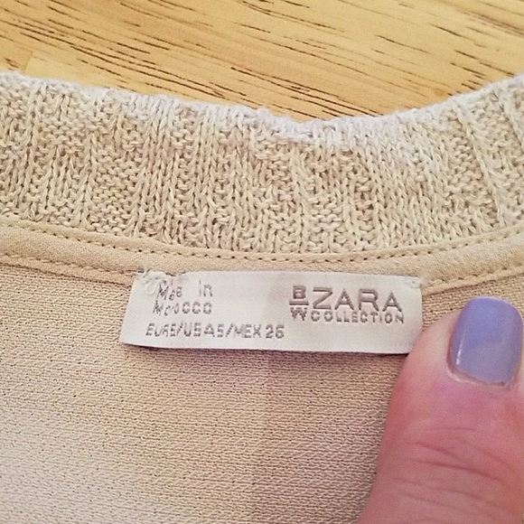 SOLD Beautiful Zara top - Picture 2 of 4